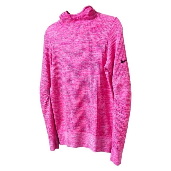 NIKE PRO Women's Micro Fleece Long sleeve Pullover Hooded Workout Top. - Picture 6 of 13